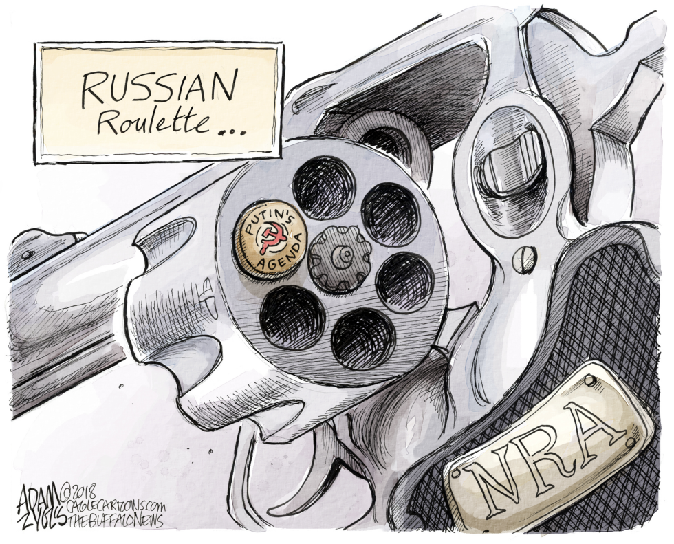  INFILTRATING THE NRA by Adam Zyglis