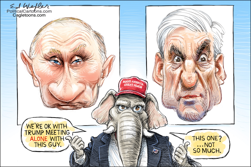  PUTIN VS MUELLER FOR GOP by Ed Wexler