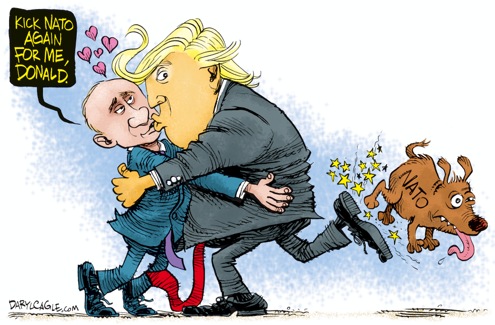 Kick NATO Again For Me Donald