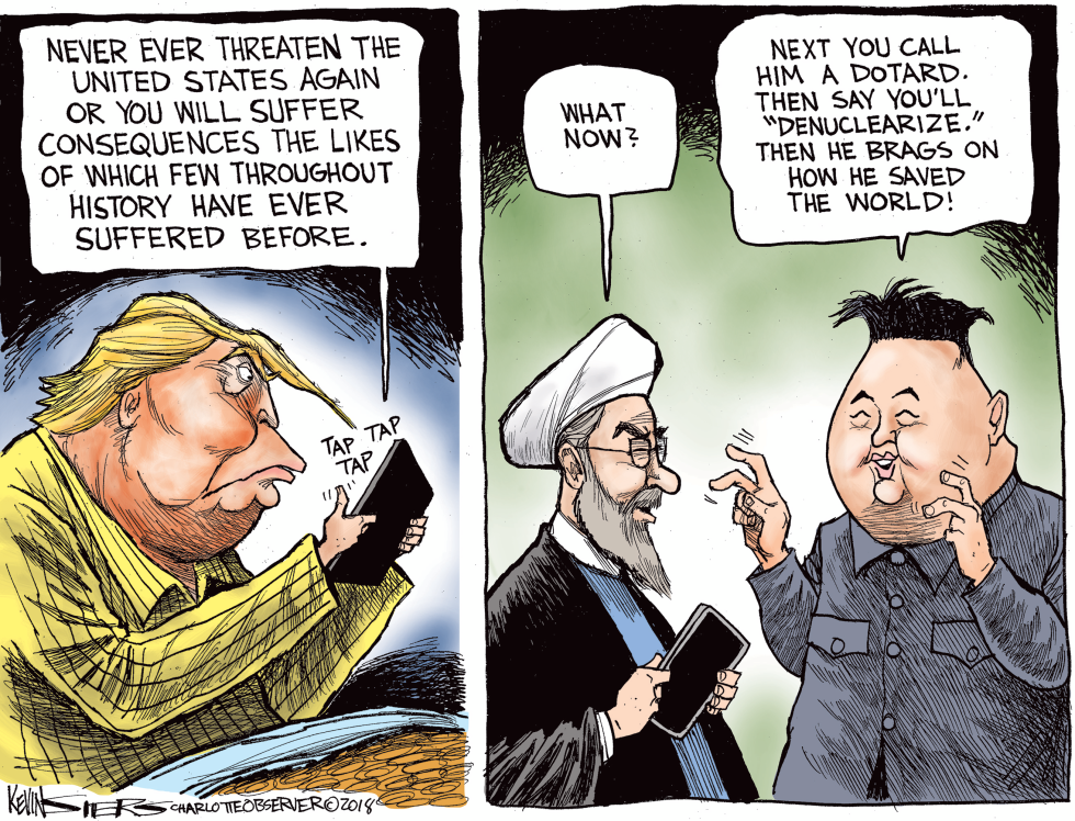 Trump's warning to Iran