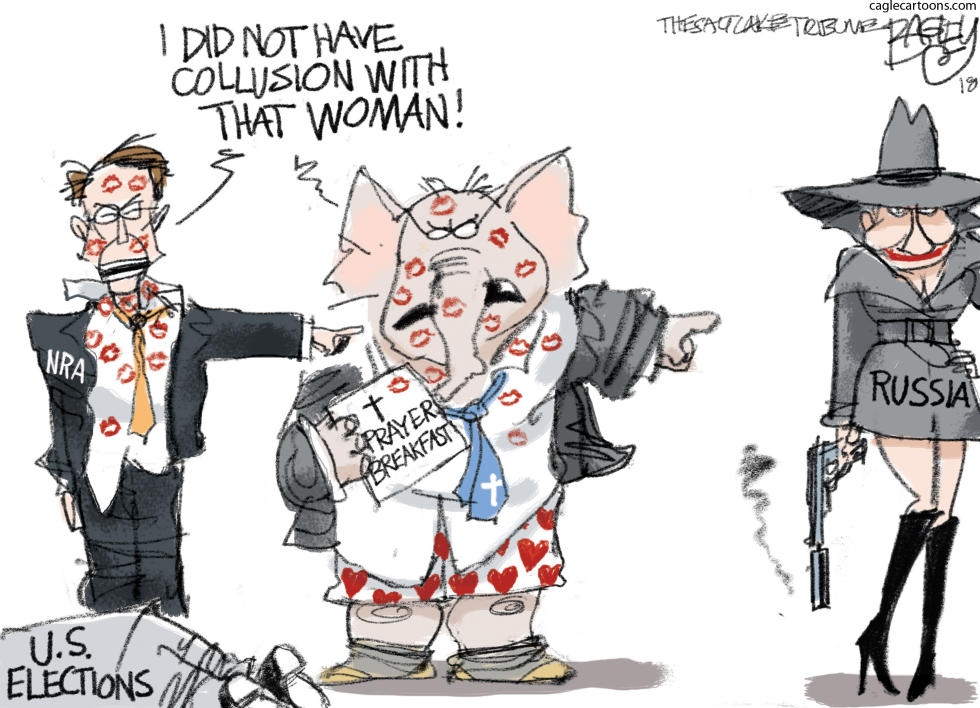  NRA RUSSIAN SPY by Pat Bagley