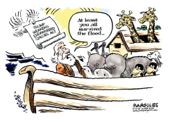 TRUMP WEAKENS ENDANGERED SPECIES ACT  by Jimmy Margulies