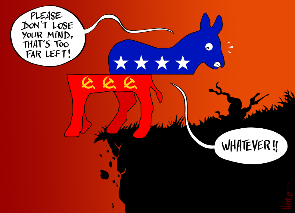 Left Going Too Far Left