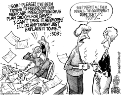 MEDICARE PRESCRIPTION TORTURE by Jeff Parker