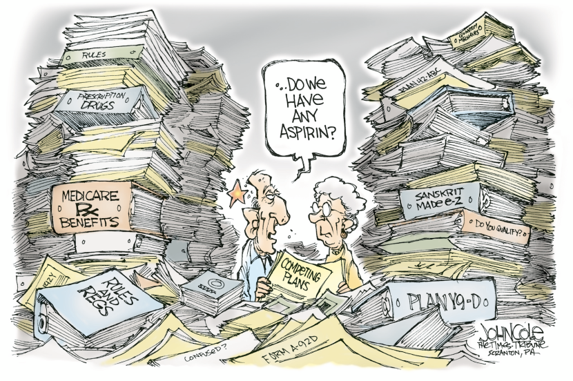 Medicare headache -- color