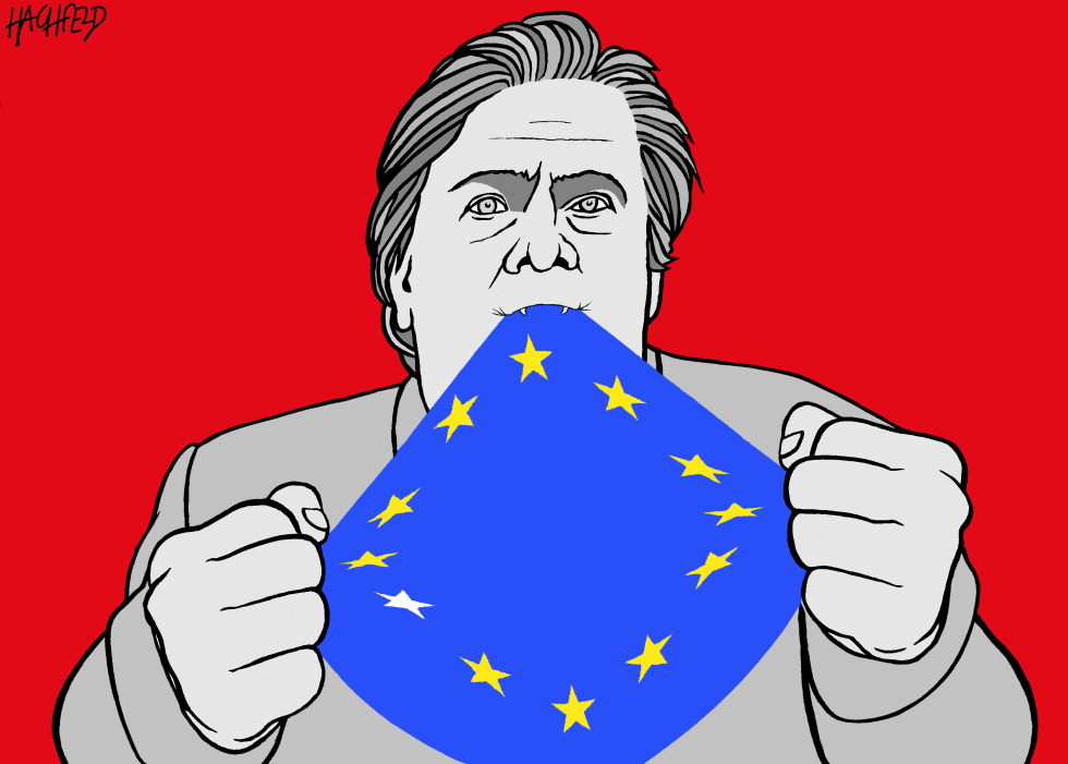 Stephen Bannon in Europe