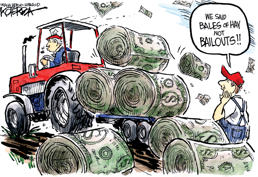 Trump Bails Out Farmers