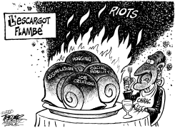 LESCARGOT FLAMBE by John Trever