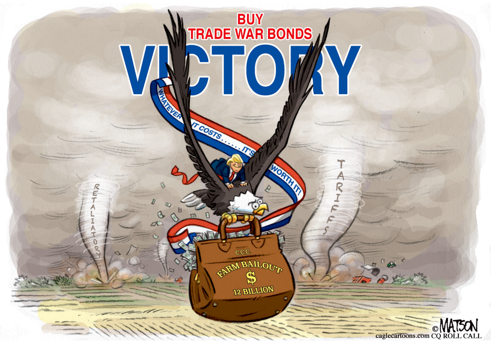  FARM BAILOUT TRADE WAR BONDS by RJ Matson