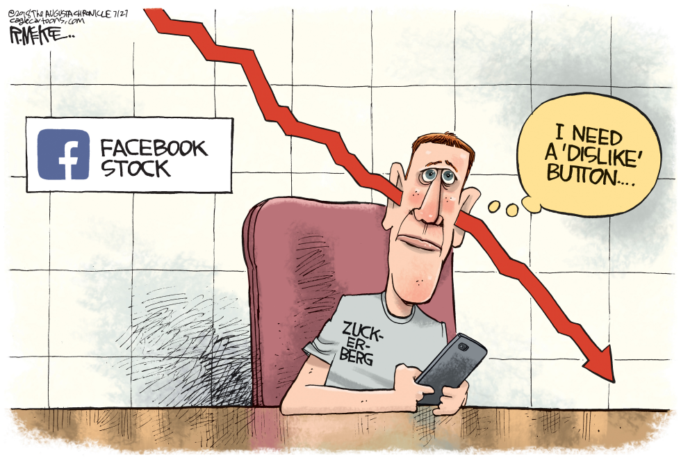 Facebook Stock Drops