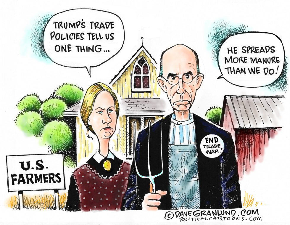 Trade war and farmers