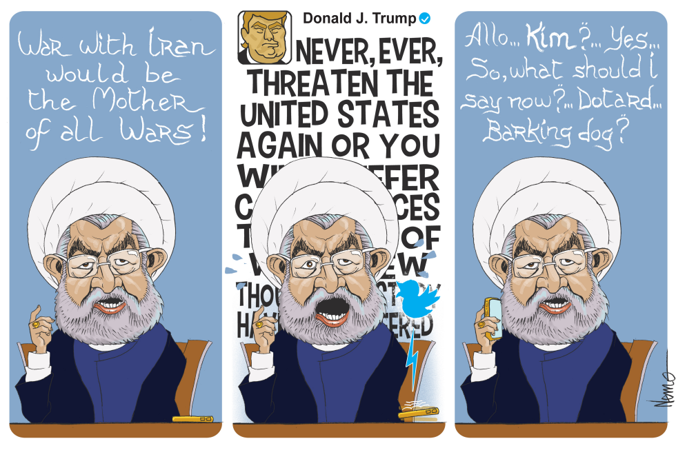 Rouhani VS Trump