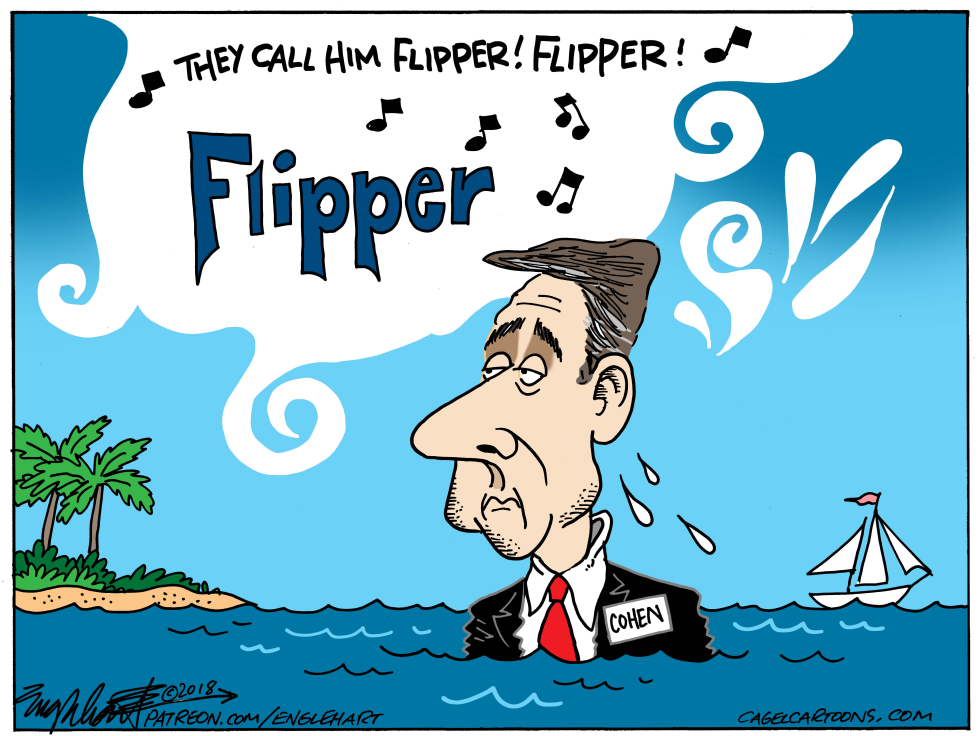  MICHAEL COHEN by Bob Englehart