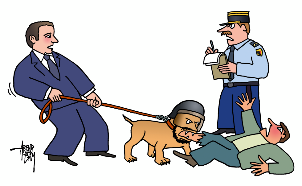 Macron et Benalla