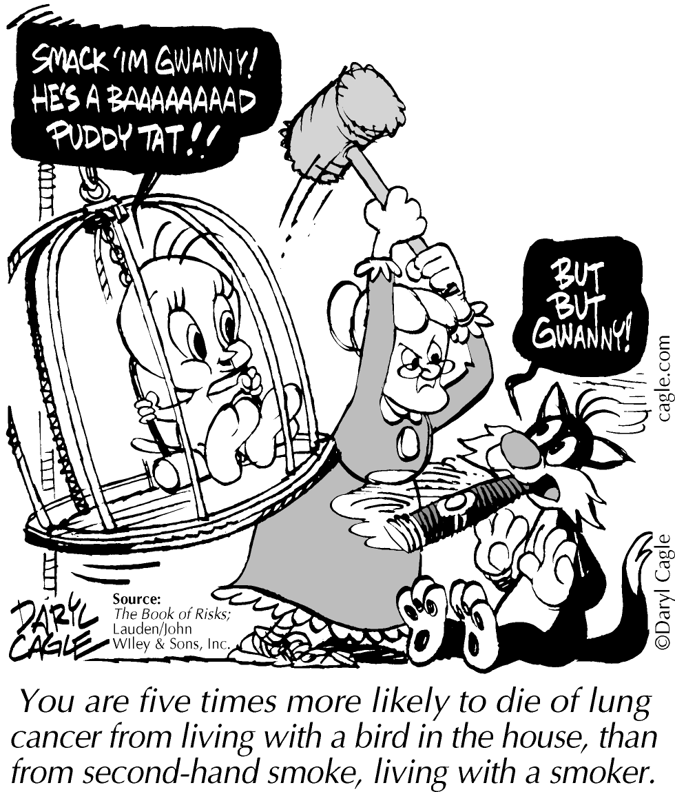 TRUE Birds Cause Lung Cancer