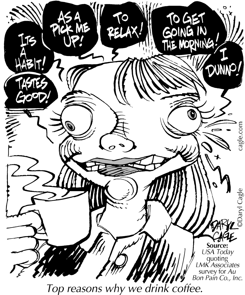 TRUE Why We Drink Coffee
