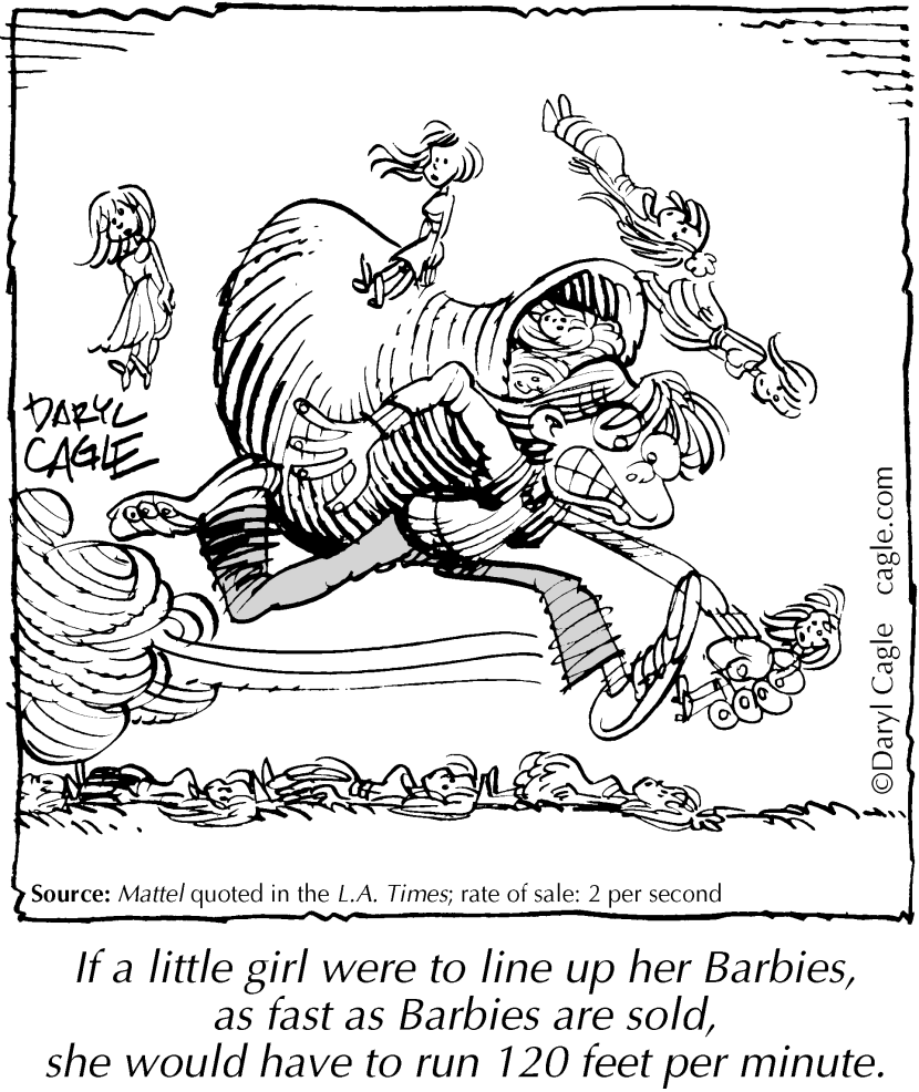 TRUE Barbie Line Run
