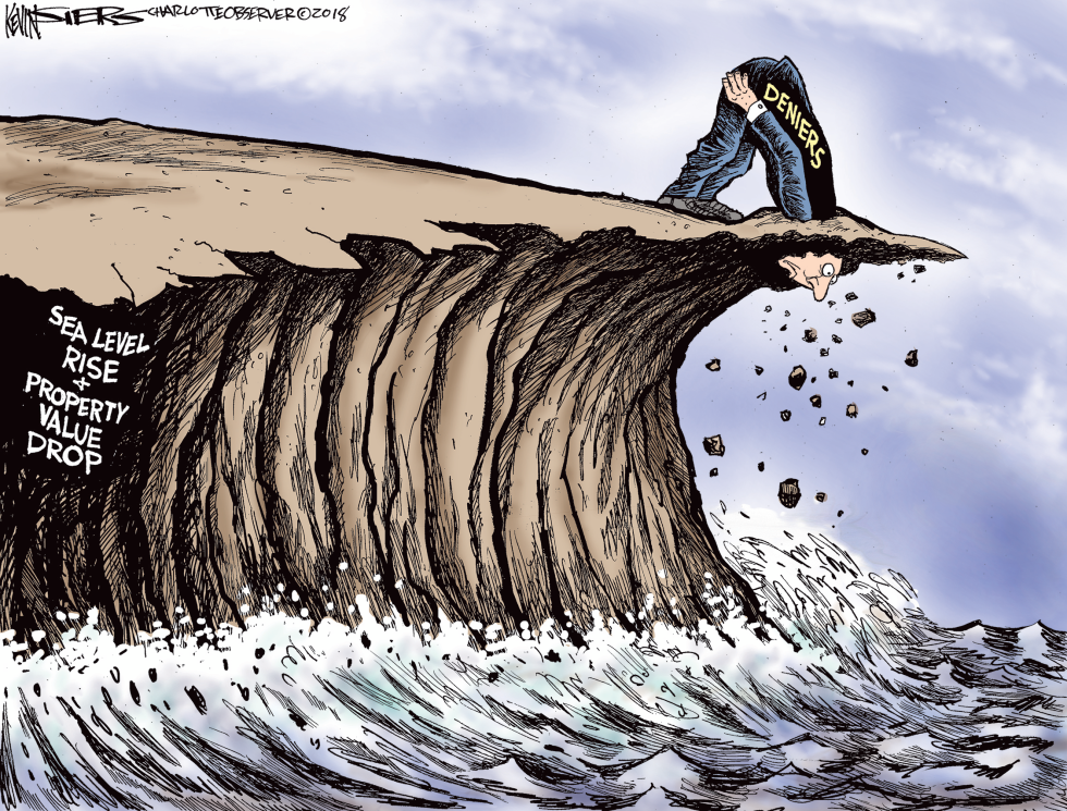Study Rising Seas erode property values