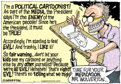 ENEMIES OF THE AMERICAN PEOPLE by Monte Wolverton
