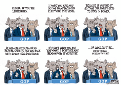 REPUBLICANS FACE DOWN RUSSIAN 2018 ELECTION THREAT by R.J. Matson
