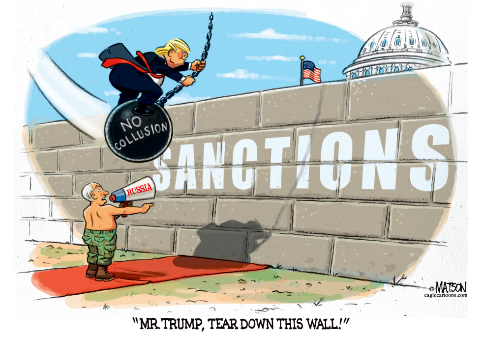 Mr Trump Tear Down This Wall