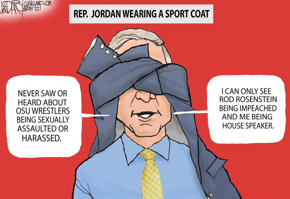 Jim Jordan wrestles Rod Rosenstein