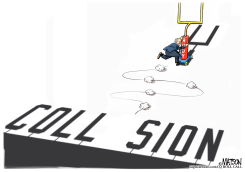 GIULIANI MOVES COLLUSION GOAL POSTS by R.J. Matson