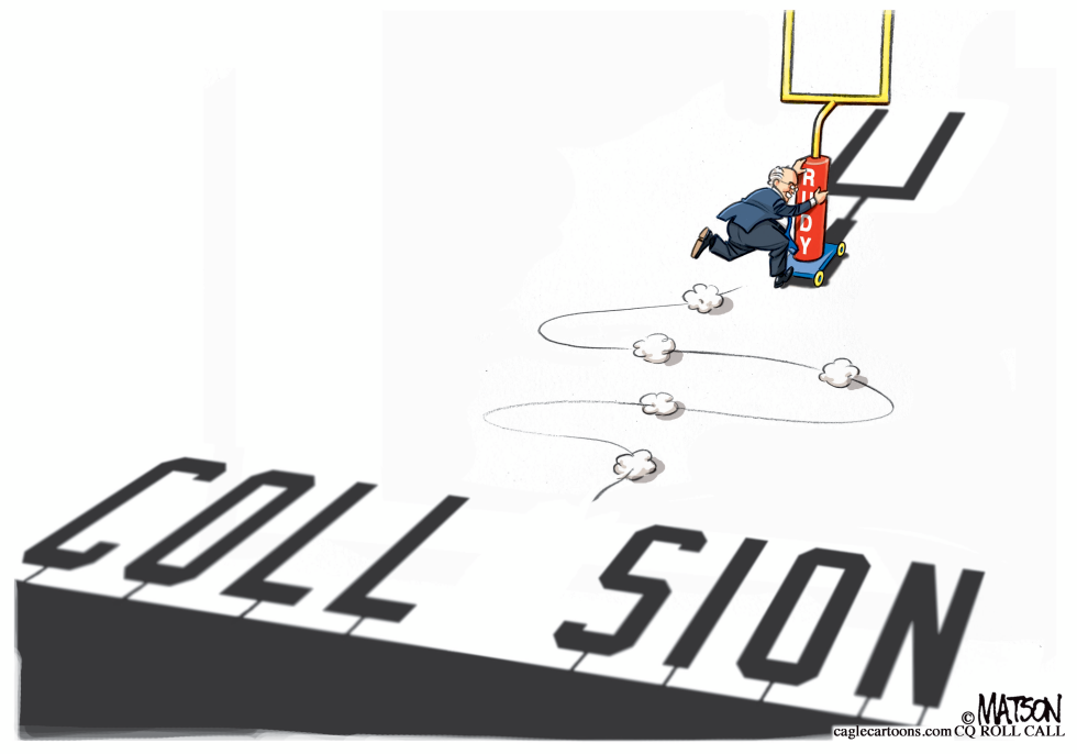Giuliani Moves Collusion Goal Posts