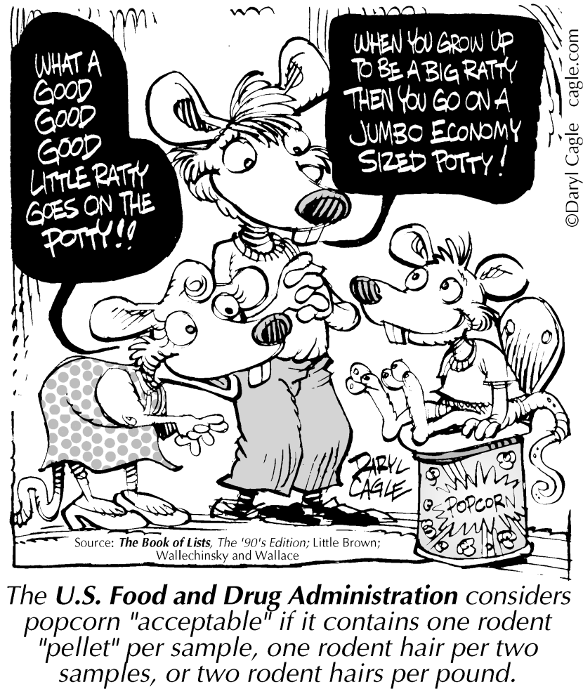 TRUE - Rat Poop Popcorn