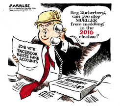 FACEBOOK AND ELECTION MEDDLING  by Jimmy Margulies
