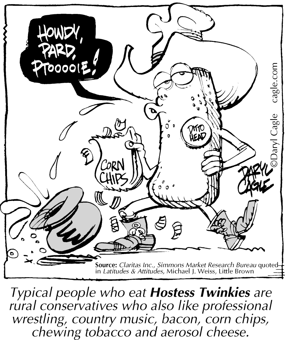  TRUE - CONSERVATIVE TWINKIE by Daryl Cagle