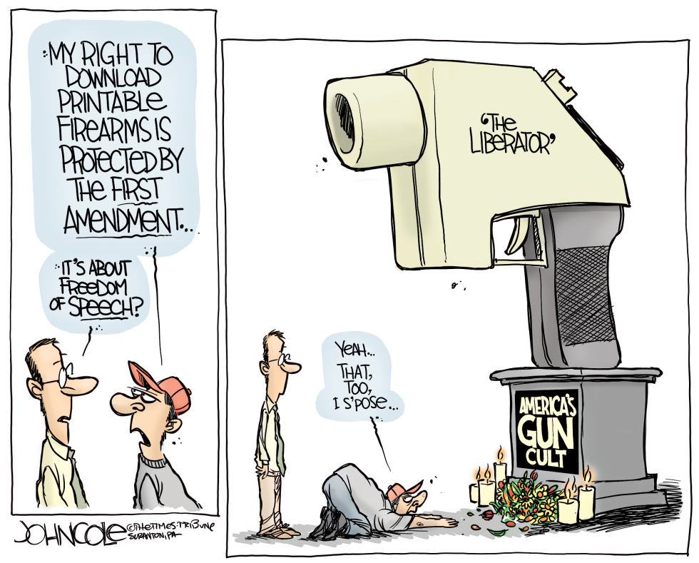 Guns and First Amendment