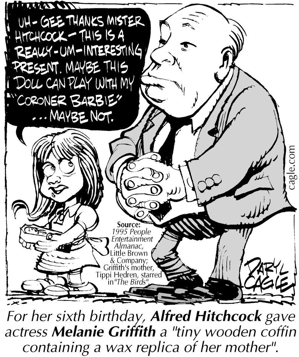 TRUE - Alfred Hitchcock and Melanie Griffith