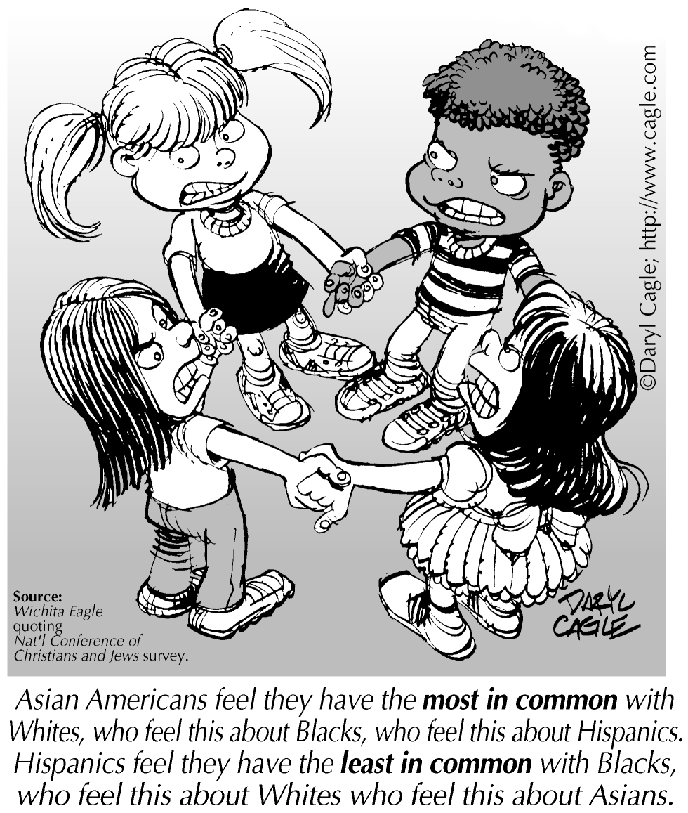  TRUE - WHAT RACES HAVE IN COMMON by Daryl Cagle