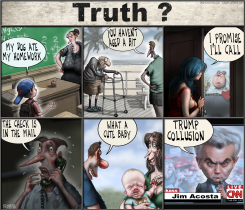 TRUMP ACOSTA COLLUSION LYING by Sean Delonas