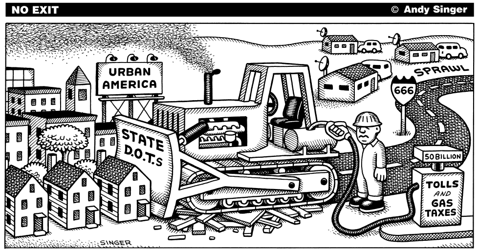 Toll and Gas Tax Revenue go to Highways