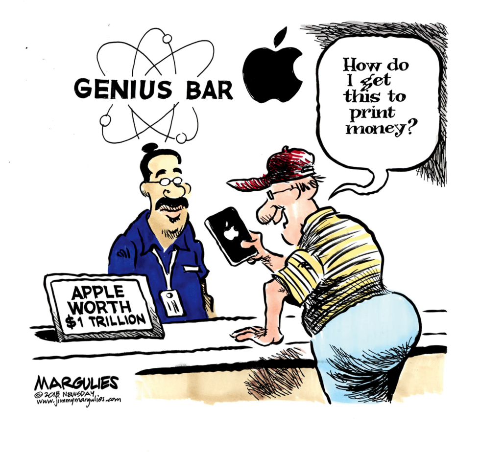 Apple worthTrillion