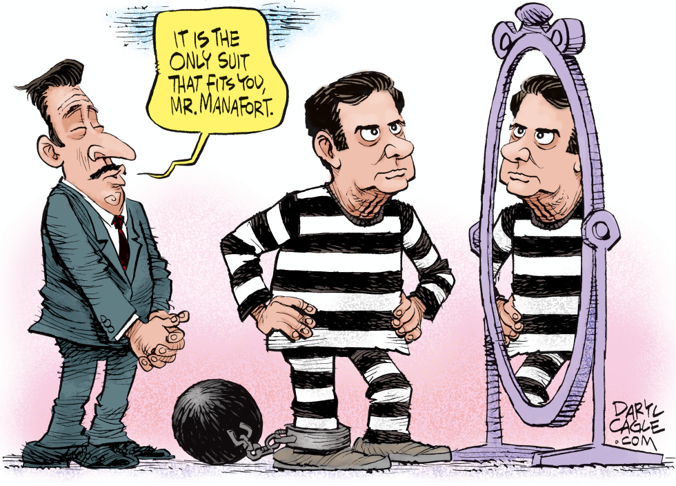  NEW SUIT FOR MANAFORT by Daryl Cagle