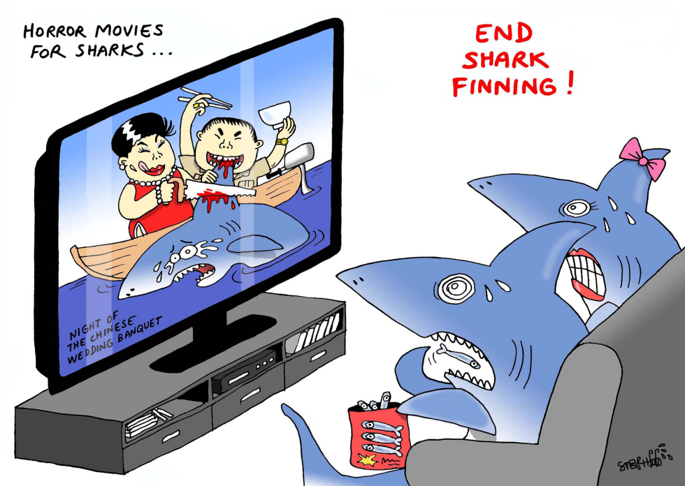  HORROR MOVIES FOR SHARKS by Stephane Peray