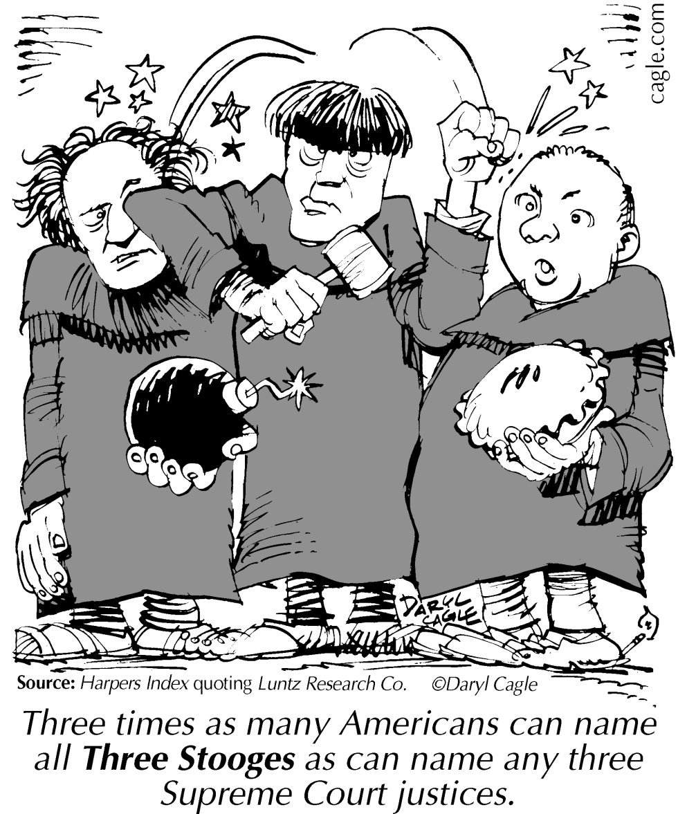 TRUE - 3 Stooges and SCOTUS