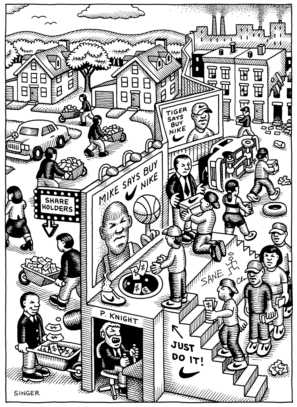 The Nike Sales Machine