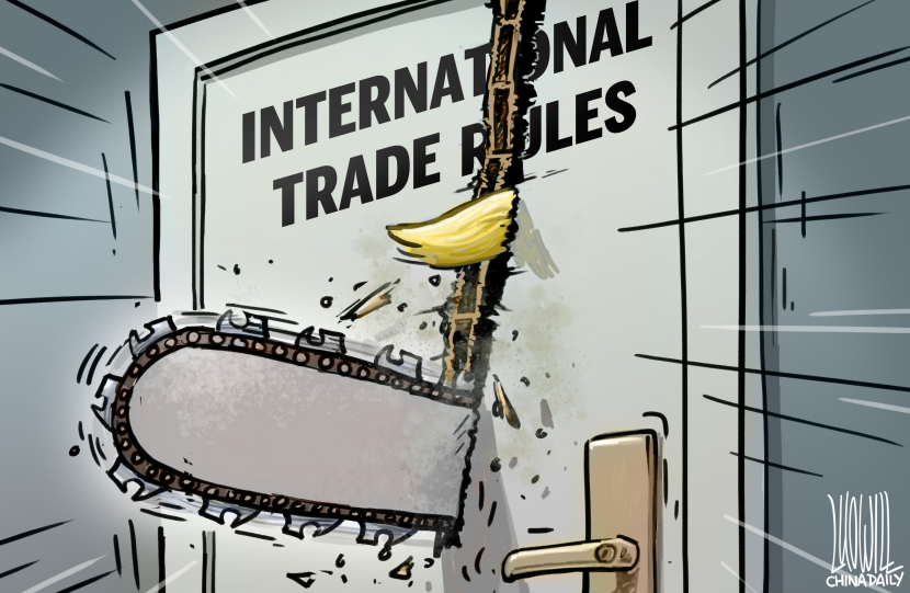 Trump and Trade Rules Saw