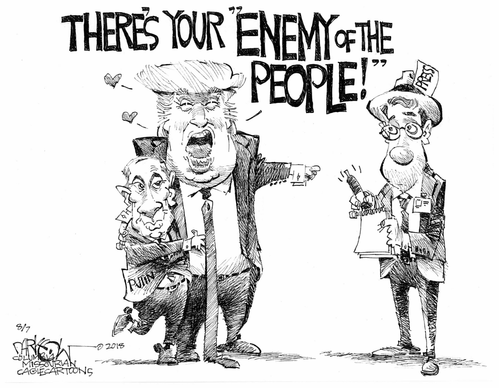  ENEMY OF THE PEOPLE by John Darkow