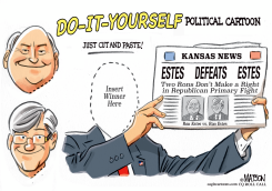 RON ESTES DEFEATS RON ESTES IN KANSAS REPUBLICAN PRIMARY by R.J. Matson