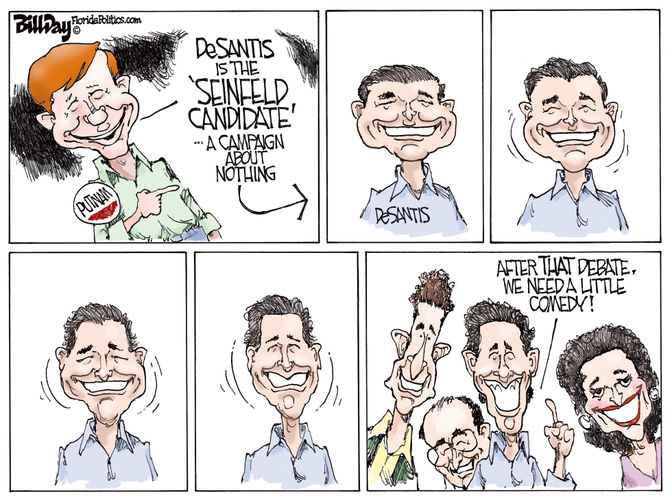  FLORIDA GOP DEBATE by Bill Day