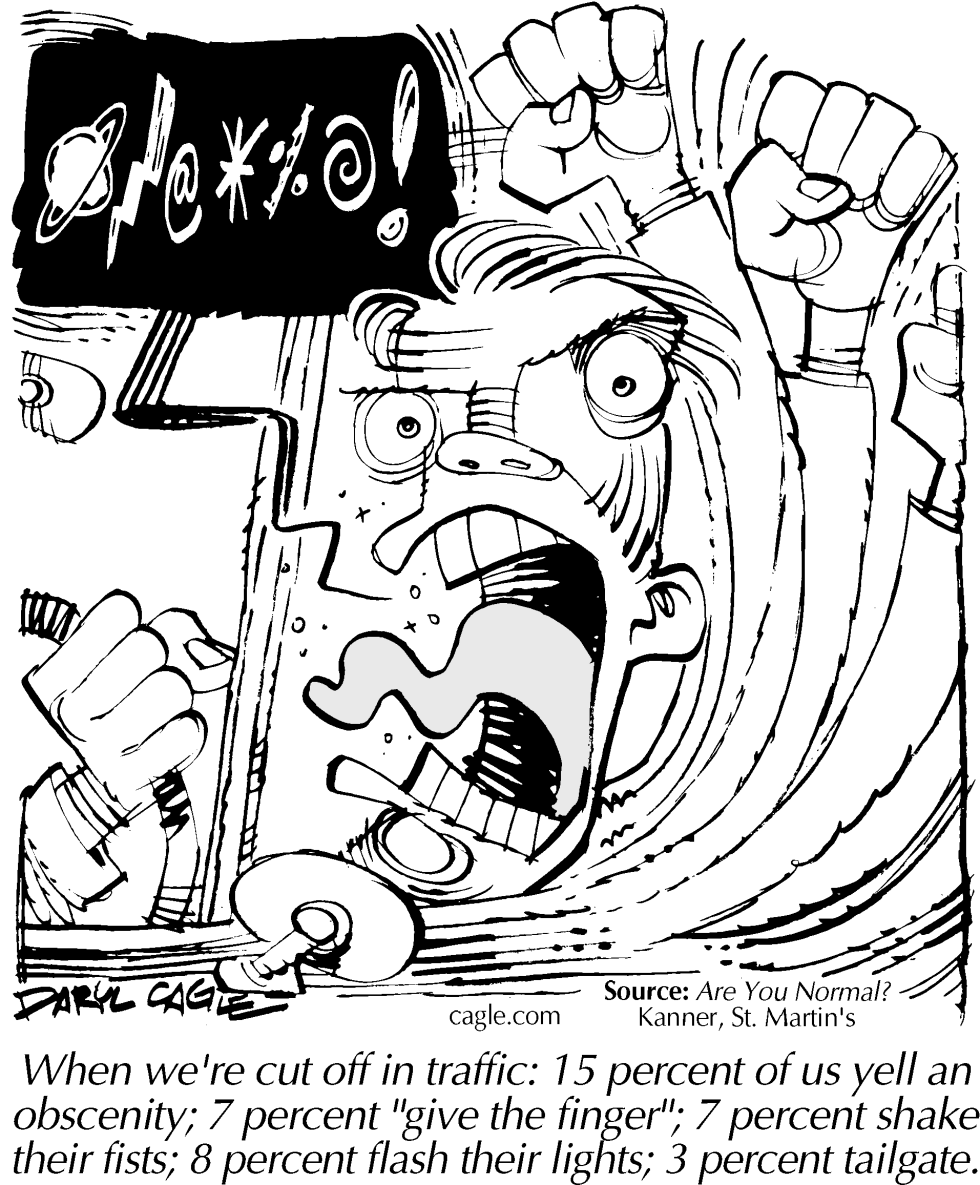 TRUE - Cursing at Traffic