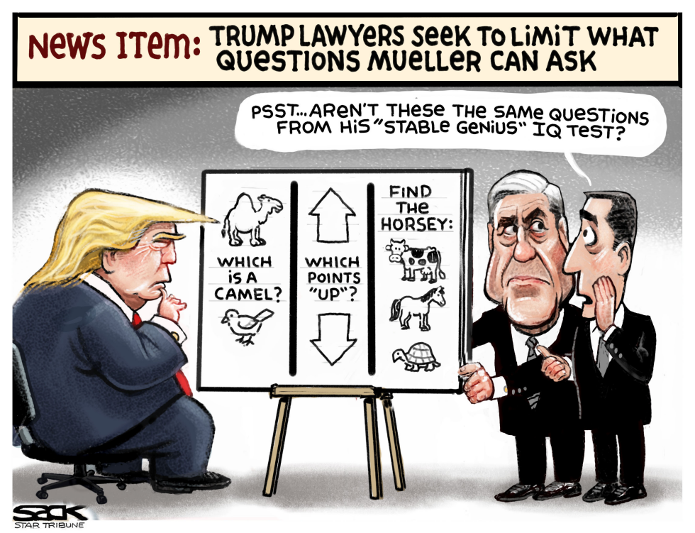 Deposition Cartoons