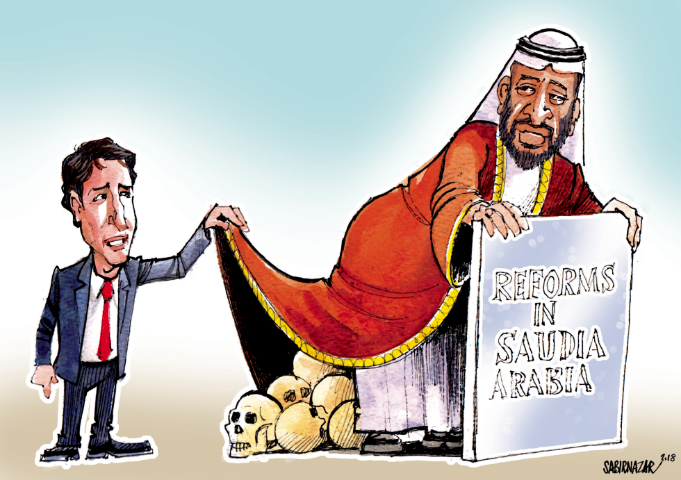 Saudi Arabia and Canada