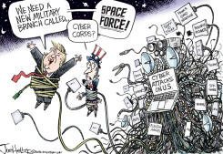 SPACE FORCE by Joe Heller
