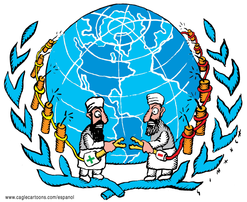  TERROR ATACA LA ONU  by Osmani Simanca